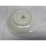 Queen Anne   Bone China England Orphaned Saucer Blue Floral Pattern 5.75"