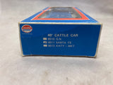 Model Power HO Scale Model Railroad 40' Cattle Car 8011 Santa Fe