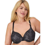 Wonderbra E1321H Womens Lightly Lined Full Coverage Bra Black