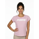 Puma Women's Pink Athletic Short Sleeve Shirt Size XS Cotton