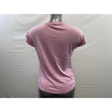 Puma Women's Pink Athletic Short Sleeve Shirt Size XS Cotton