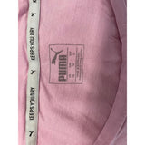Puma Women's Pink Athletic Short Sleeve Shirt Size XS Cotton