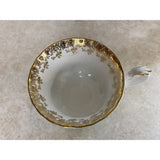 Royal Albert Green Regal Searies Bone China Tea Cup And Saucer Set