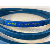 D&D PowerDrive 4LK780 or A76K Heavy Duty Aramid V-belt Vbelt Vbelt NEW