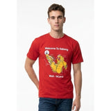 Welcome To Sabang Weh-Island   T Shirt Men's Large Red Graphic