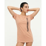 Van Women's Blush Pink VANS T-Shirt Size Medium Cotton