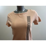 Van Women's Blush Pink VANS T-Shirt Size Medium Cotton