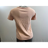 Van Women's Blush Pink VANS T-Shirt Size Medium Cotton