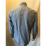 American Eagle Outfitters Vintage Fit Striped Oxford L/S Button Down Shirt M