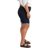 Levi's womens 22W Classic Bermuda Shorts Royal Rinse Indigo Blue NWOT