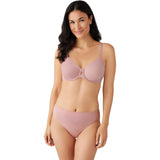 Wacoal Womens Superbly Smooth Underwire Bra 855342 Zephyr Pink