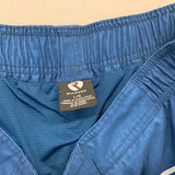 Ripzone Swim Trunks Men's Size Large Blue Striped Polyester Mesh Lined Shorts