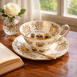 Paragon England Canada Coats of Arms Vintage Cup & Saucer