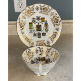 Paragon England Canada Coats of Arms Vintage Cup & Saucer