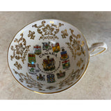 Paragon England Canada Coats of Arms Vintage Cup & Saucer