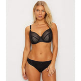 Freya AA5201BLK Starlight Underwire Balcony Side Support Bra 32I Black NWT