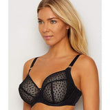 Freya AA5201BLK Starlight Underwire Balcony Side Support Bra 32I Black NWT