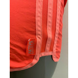 Adidas Women's Size XS Peach Elastic Waist Nylon Running Shorts