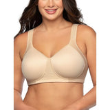 Vanity Fair 71500 Medium Impact Convertible Sports Bra Damask Neutral
