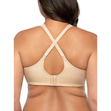 Vanity Fair 71500 Medium Impact Convertible Sports Bra Damask Neutral