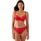 Wacoal 65191 Women's Embrace Lace Bra Equestrian Red