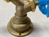 SharkBite 3/4 x 3/4 Inch MHT 45 Degree Hose Bibb, Multi Turn, Push To Connect