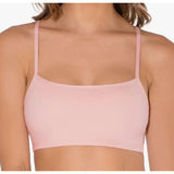 Fruit of the Loom Womens Spaghetti Strap Cotton Sports Bra 9036 rose
