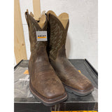 ARIAT F2892-18 mens 11.5EE Groundbreaker Square Toe Work Boot Brown/Brown