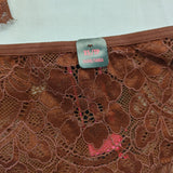 La Senza Lace Thong Women's Size XS Brown Polyamide Blend NWT Lot of 2