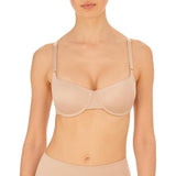 NATORI LIQUID Balconette Push Up Bra Size 32B NWOT Beige