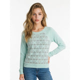 PINK Victoria’s Secret Beaded Sweatshirt Women’s Size Small Long Sleeve
