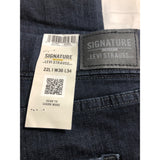 Signature Gold by Levi Strauss Women's Shaping Pull On Boot Cut Jeans 22L 36X34