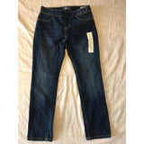 Old Navy Skinny Adjustable Girls Denim Blue Jeans Size M (8) - New