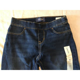 Old Navy Skinny Adjustable Girls Denim Blue Jeans Size M (8) - New