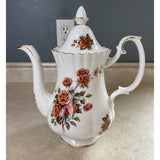 Royal Albert Bone China " Centennial "  Coffee Tea Pot