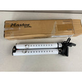 Master Lock Compact Door Stopper Folding Security Bar, Adjustable for Hinged and Sliding Doors,