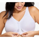 Glamorise Women's MagicLift Front Close Posture Back Support Bra #1265