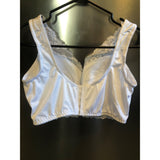 Ahh By Rhonda Shear Womens Pin-up Lace Leisure Bra with Removable Pads Large