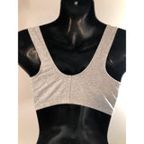 Fruit of the Loom Front Close Builtup Sports Bra Style 96014 Gray Heather