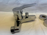 Vemuse Single Handle Wall Mounted Faucet with shower Diverter Chrome