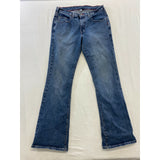Silver Jeans Women's Size 31 Bootcut Stretch Mid Rise Blue Jeans Denim