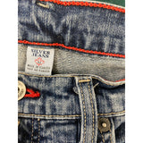 Silver Jeans Women's Size 31 Bootcut Stretch Mid Rise Blue Jeans Denim