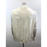 Chaps Men's Sleeveless Sweater Vest Size XXL V Neck White Cotton Pullover