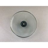 9.5" Glass Universal Cooking Pot Lid With Cool Touch Handle And Stainless Rim