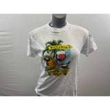 Bahamas It's 5 O'clock Somewhere T Shirt Women's Size Large White Graphic Tee