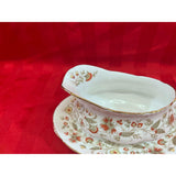 Paragon Seville Fine Bone china England Gravy Boat and Platter