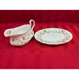 Paragon Seville Fine Bone china England Gravy Boat and Platter