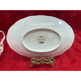 Paragon Seville Fine Bone china England Gravy Boat and Platter