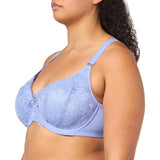 Elomi EL8080JAR Brianna Underwire Padded Half Cup Bra 32J Jacaranda Blue NWT