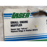 Laser Small Engine Muffler Replaces Briggs & Stratton #297274 NEW